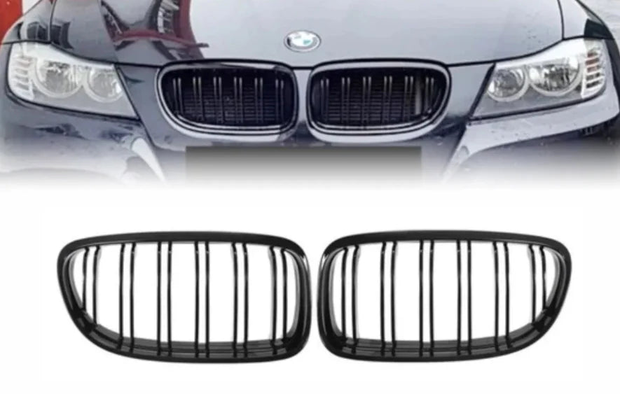 Performance neeruvõrede komplekt BMW E90 / E91 LCI (2008–2011), läikiv must