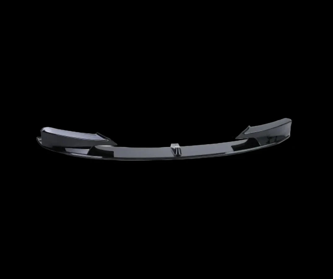 BMW F30 / F31 Performance-stiilis esi-spoiler, läikiv must: EKSTRA-TUGEV VERSIOON