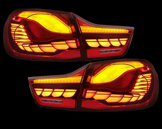 BMW F32 / F33 / F36 / F82 / F83 OLED GTS-stiilis tagatuled, komplekt