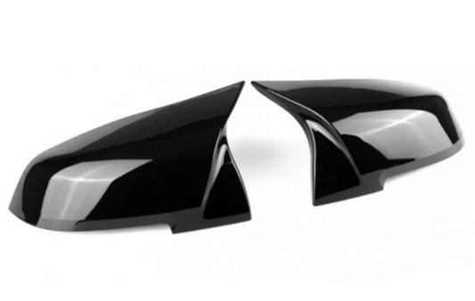 BMW F20, F22, F30, F31, F32, F34, E84-LCI M-stiilis peeglikorpuste komplekt, läikiv must